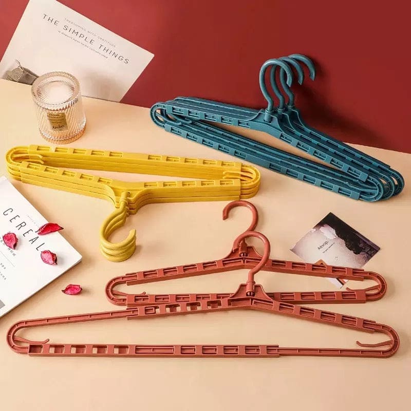 Set Of 3 Stretchable Clothes Hanging Hanger, Multifunction Plastic Clothes Hanger, Adjustable Clothes Hanger Closet Organizer Set Of 3 Stretchable Clothes Hanging Hanger, Multifunction Plastic Clothes Hanger, Adjustable Clothes Hanger Closet Organizer